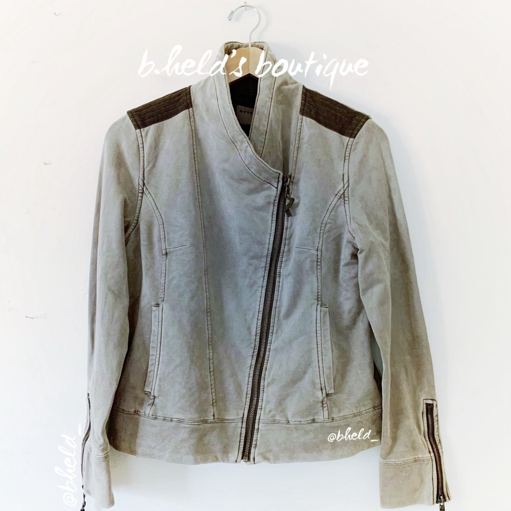 Anthropologie Marrakech French Terry Jacket Taupe/Tan Brown Size XS New NWT